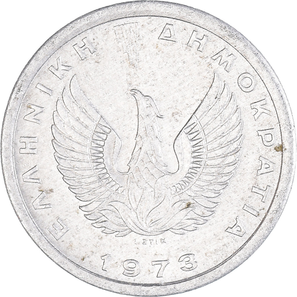 Moneta, Grecja, 10 Lepta, 1973