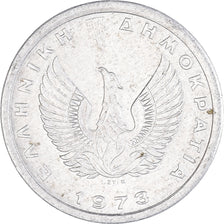 Moeda, Grécia, 10 Lepta, 1973