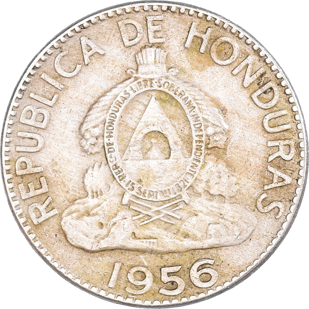 Moneda, Honduras, 5 Centavos, 1956