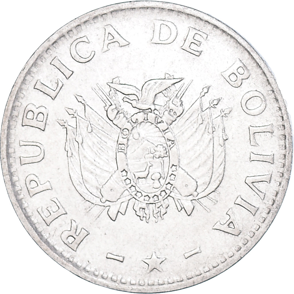 Monnaie, Bolivie, 10 Centavos, 1987