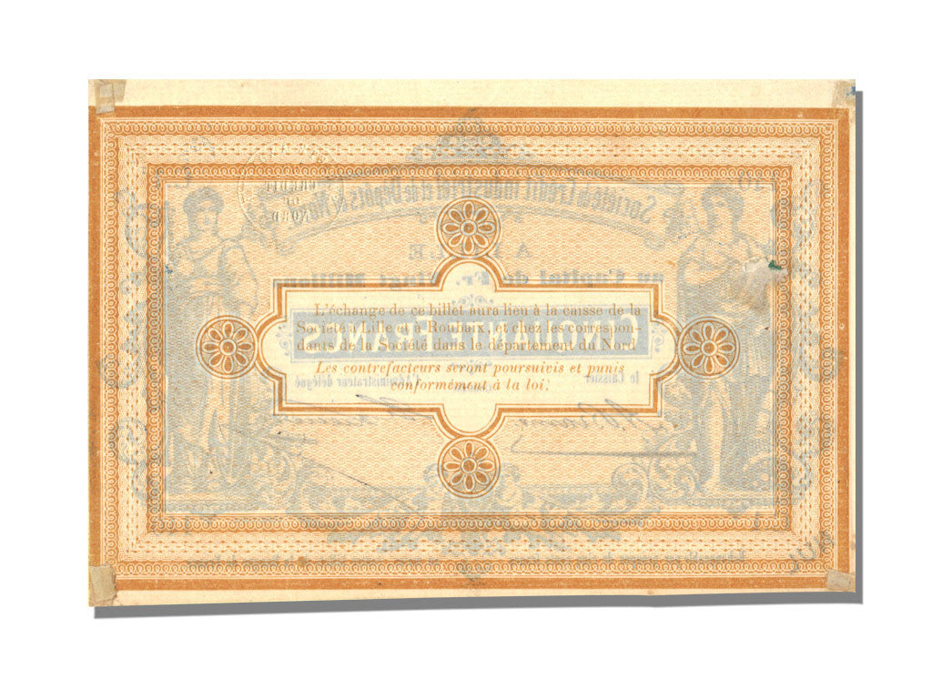 France, Lille, 50 Francs, C.1, UNC(63)