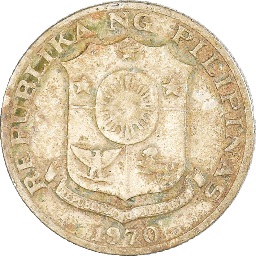 Monnaie, Philippines, 10 Sentimos, 1970