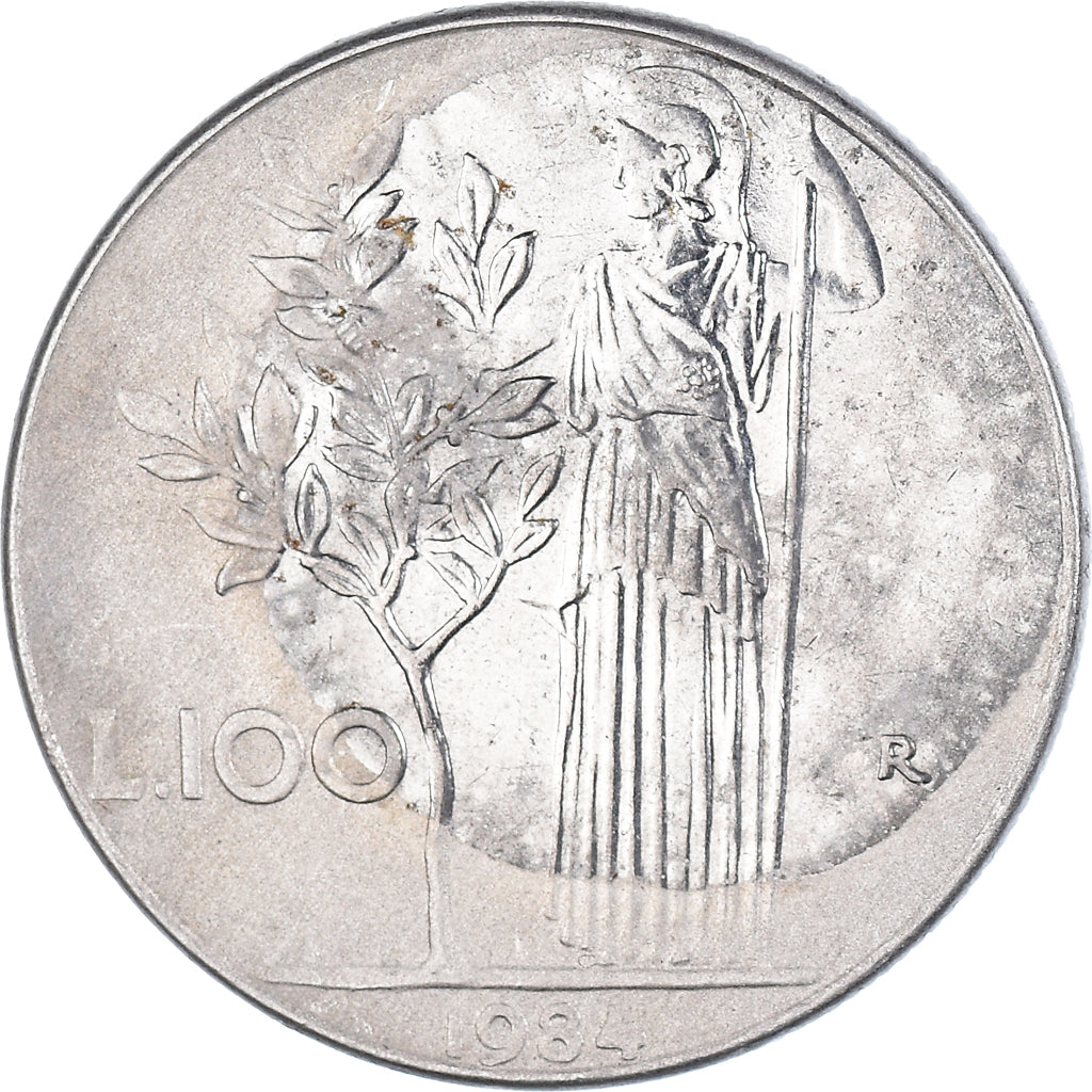Moneta, Italia, 100 Lire, 1984