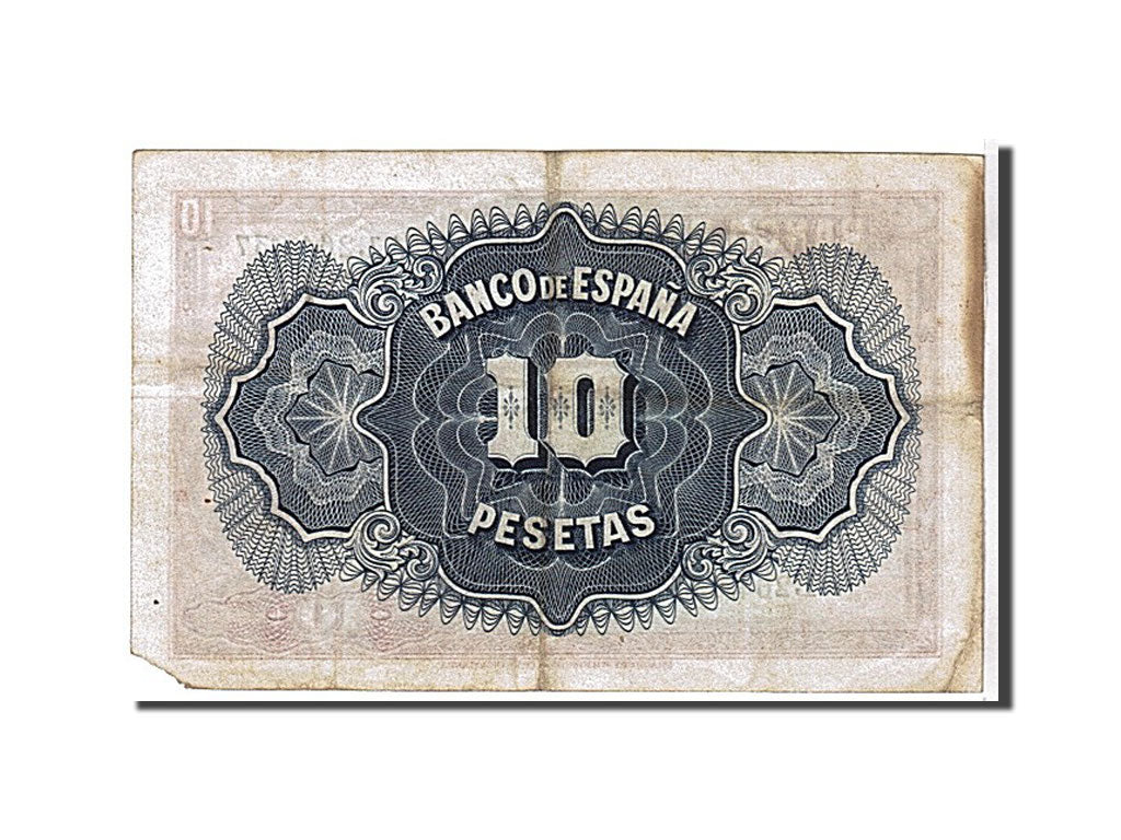 Banknote, Spain, 10 Pesetas, 1935, VF(20-25)