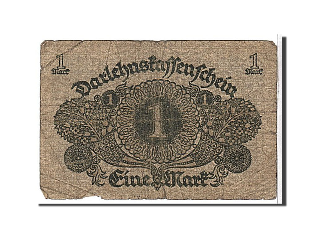 Banknote, Germany, 1 Mark, 1920, F(12-15)
