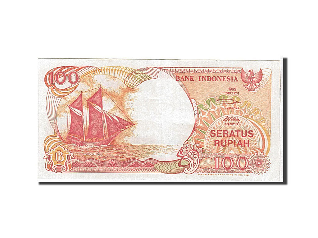 Billet, Indonésie, 100 Rupiah, 1992, KM:127a, SUP+
