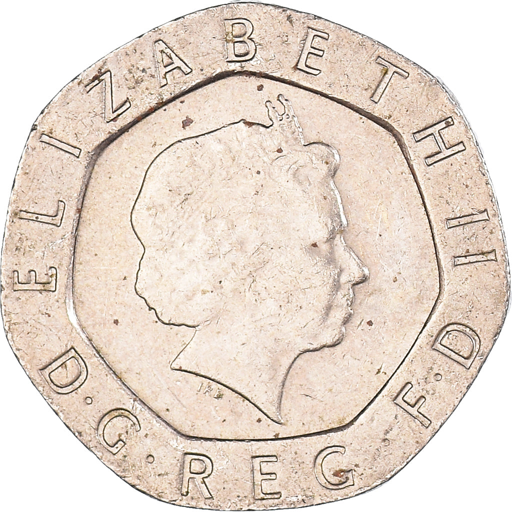 Coin, Great Britain, 20 Pence, 2001