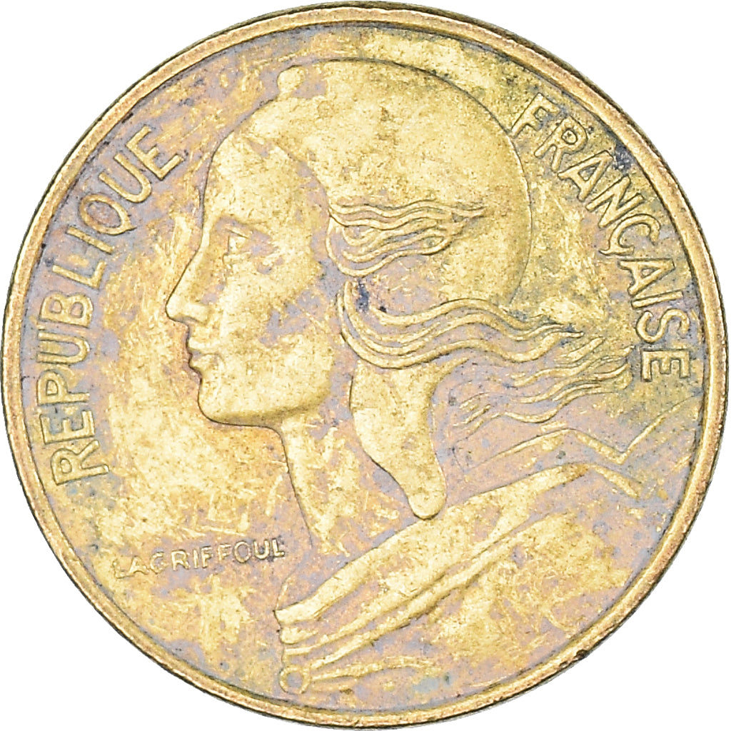 Munten, Frankrijk, 5 Centimes, 1980