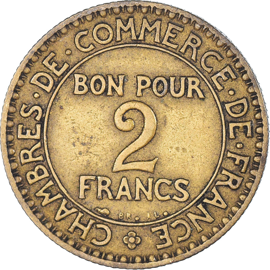 Munten, Frankrijk, 2 Francs, 1926