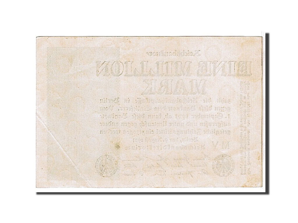 Banknote, Germany, 1 Million Mark, 1923, UNC(63)