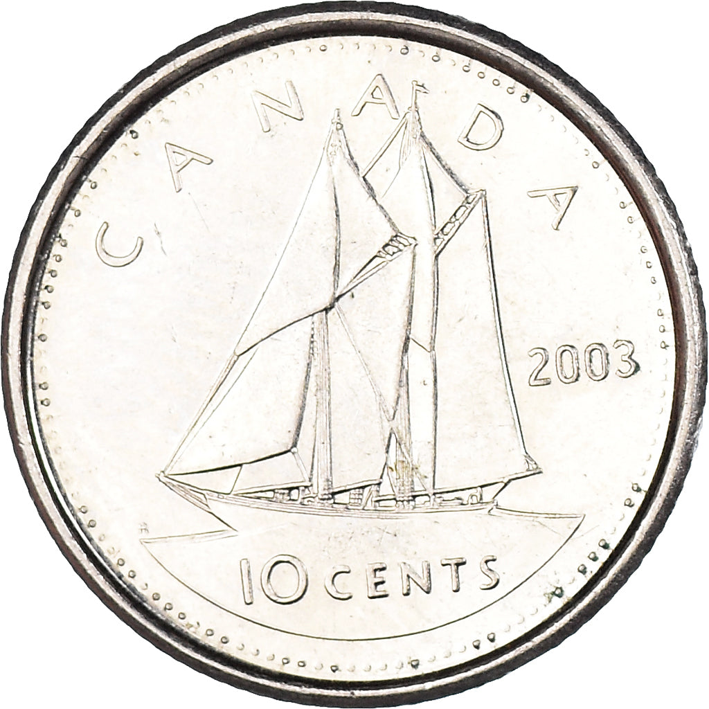 Munten, Canada, 10 Cents, 2003