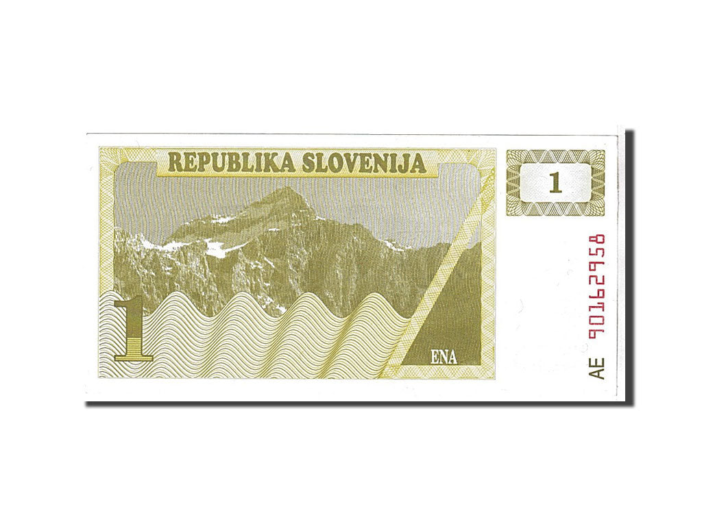 Billet, Slovénie, 1 (Tolar), 1990, KM:1a, NEUF