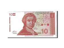 Billet, Croatie, 10 Dinara, 1991, NEUF