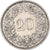 Moneta, Szwajcaria, 20 Rappen, 1957