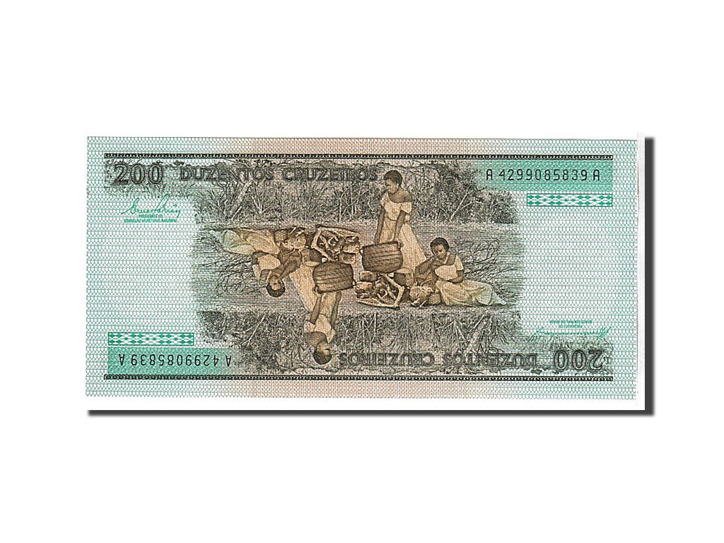 Billet, Brésil, 200 Cruzeiros, 1981, NEUF