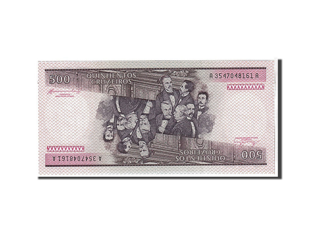 Billet, Brésil, 500 Cruzeiros, 1981, NEUF