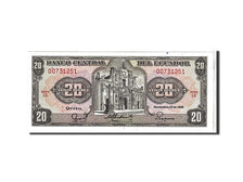 Billet, Équateur, 20 Sucres, 1988, KM:121Aa, NEUF