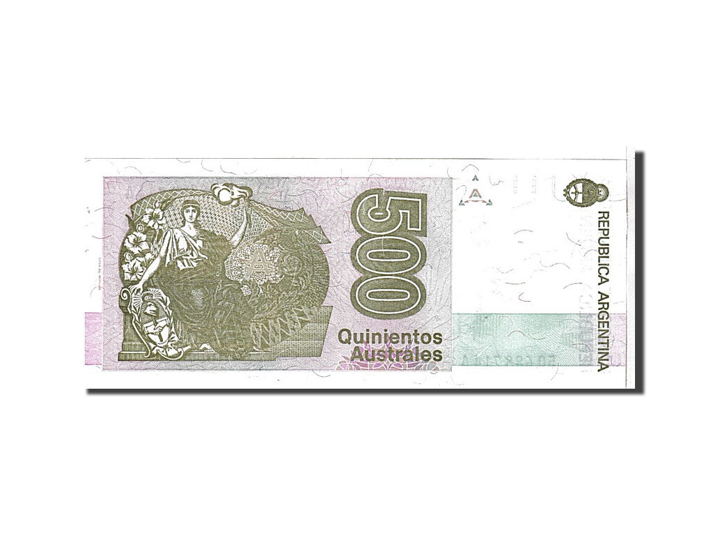 Billete, 500 Australes, 1988, Argentina, KM:328b, UNC