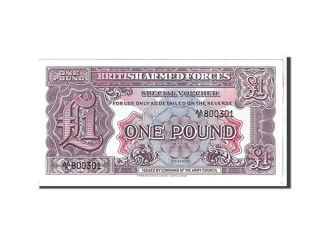 Banknote, Great Britain, 1 Pound, 1948, KM:M22a, UNC(65-70)