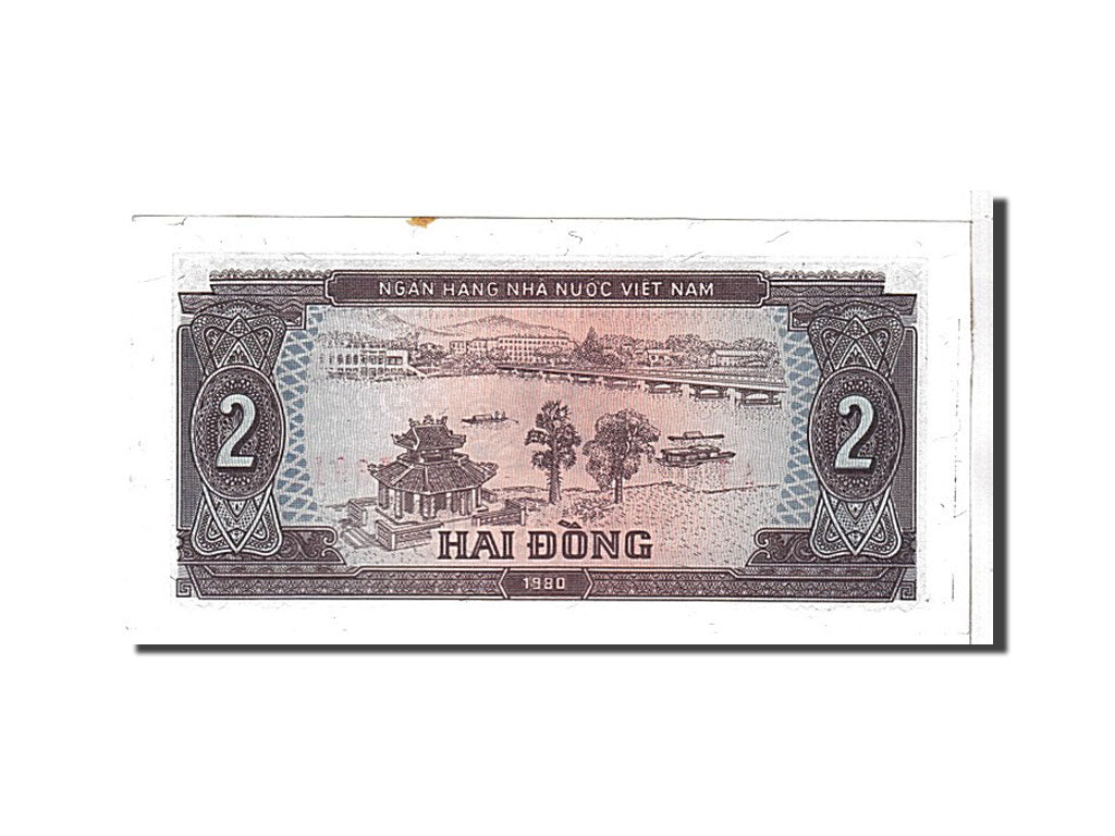 Banknote, Viet Nam, 2 D<ox>ng, 1980, KM:85a, UNC(65-70)