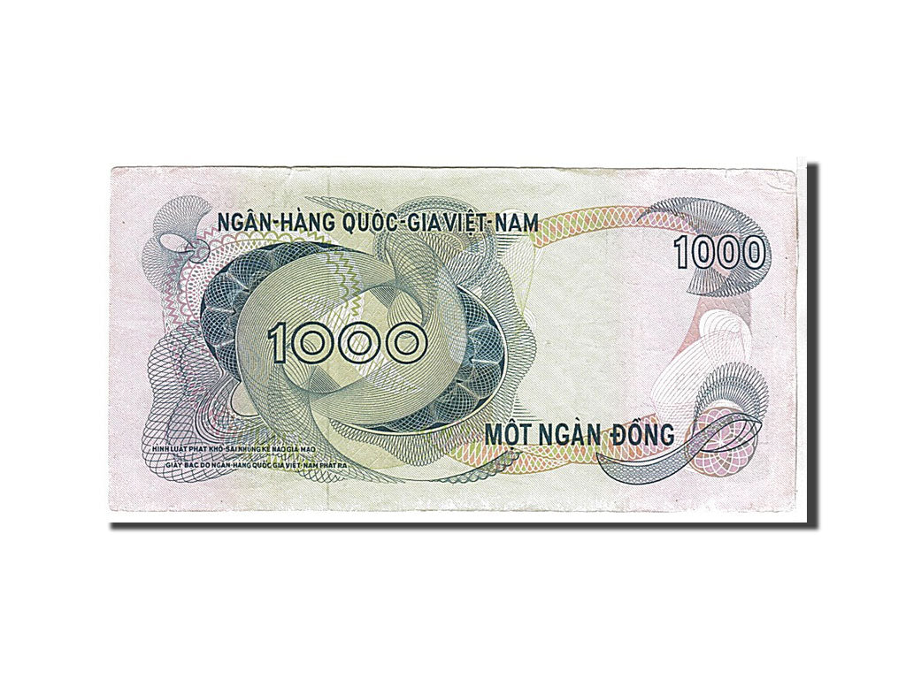 Banknote, South Viet Nam, 1000 D<ox>ng, 1971, KM:29a, EF(40-45)