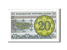 Geldschein, Kasachstan, 20 Tyin, 1993, KM:5, UNZ