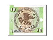 Banconote, Kirghizistan, 10 Tyiyn, 1993, FDS