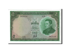 Banknot, Lao, 5 Kip, 1962, UNC(65-70)