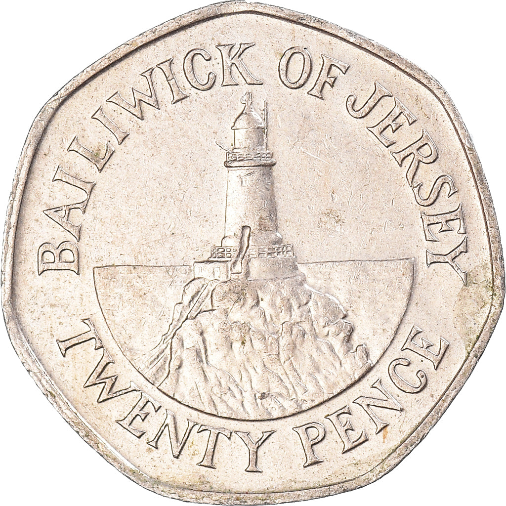 Moneta, Jersey, 20 Pence, 1997