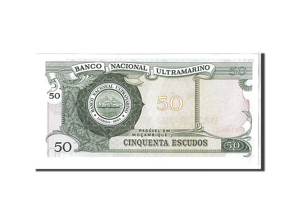 Billet, Mozambique, 50 Escudos, 1970, KM:116, NEUF