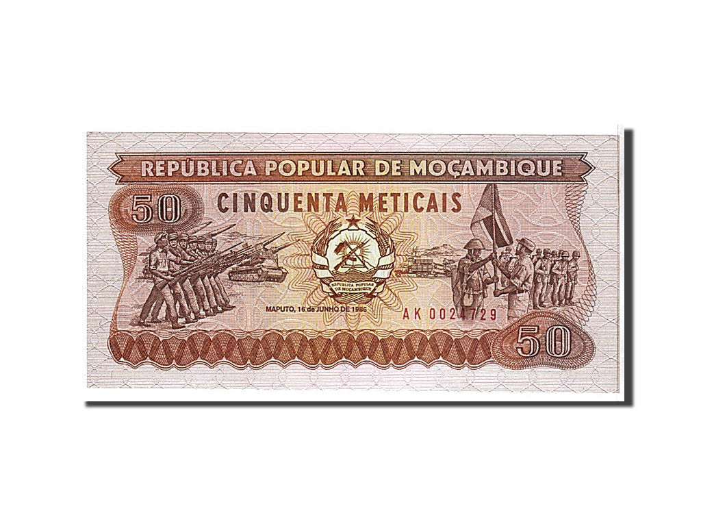 Banknote, Mozambique, 50 Meticais, 1983, KM:129a, UNC(65-70)