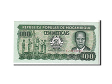 Biljet, Mozambique, 100 Meticais, 1983, NIEUW