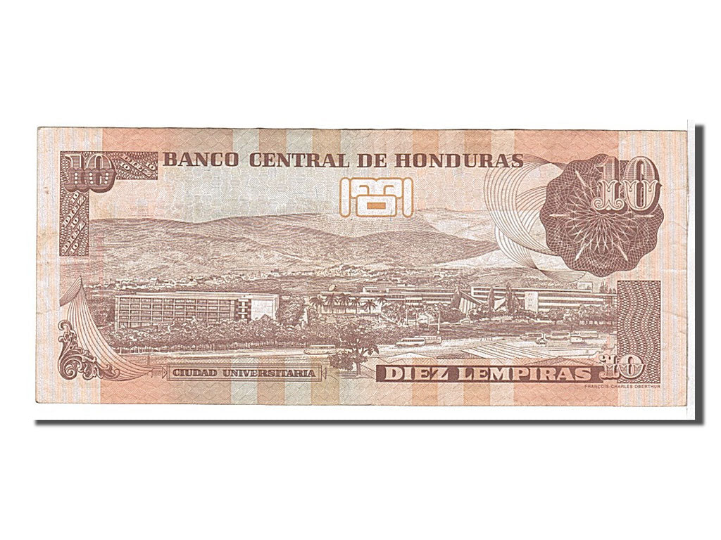 Billete, 10 Lempiras, 2006, Honduras, KM:86d, BC+