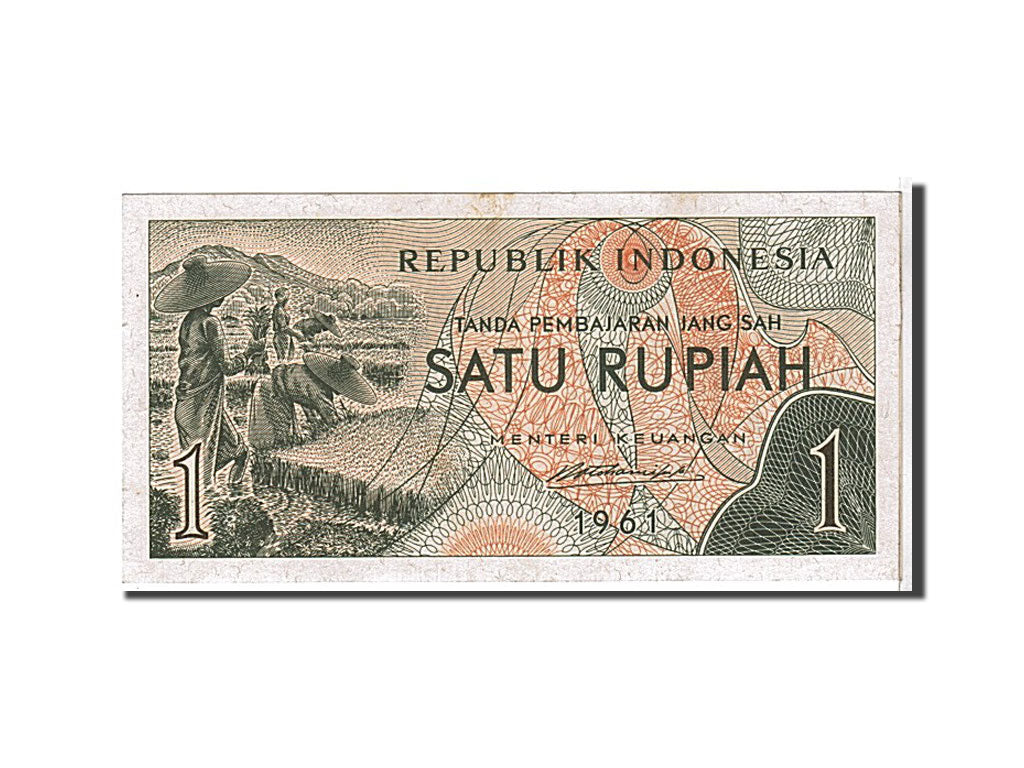 Billet, Indonésie, 1 Rupiah, 1961, KM:78, SPL