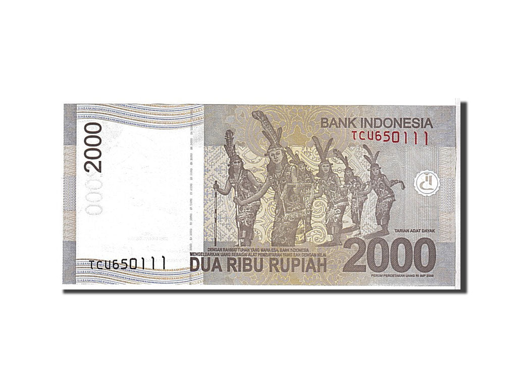 Billet, Indonésie, 2000 Rupiah, 2009, KM:148a, NEUF