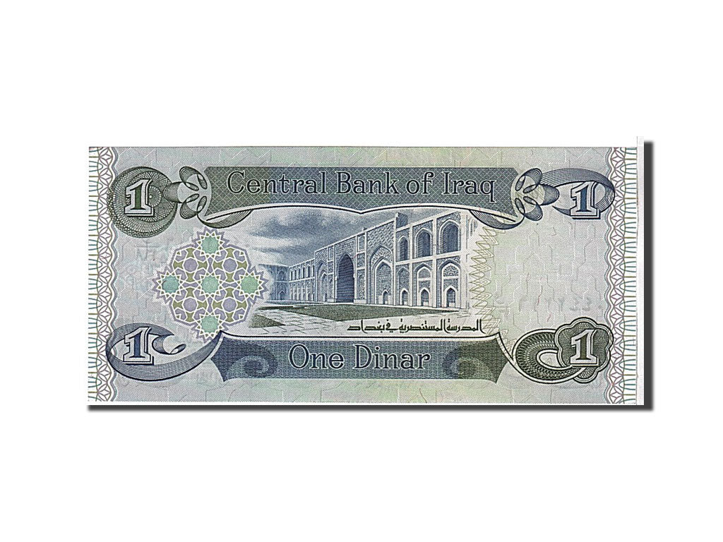 Billet, Iraq, 1 Dinar, 1984, KM:69a, NEUF