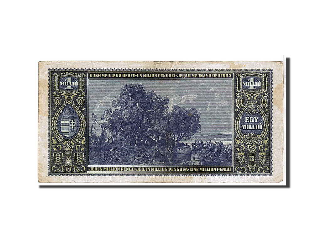 Banknote, Hungary, 1,000,000 Pengö, 1945, VF(30-35)