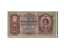 Billet, Hongrie, 50 Pengö, 1932, KM:99, TTB
