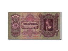 Banknote, Hungary, 100 Pengö, 1930, KM:98, AU(50-53)