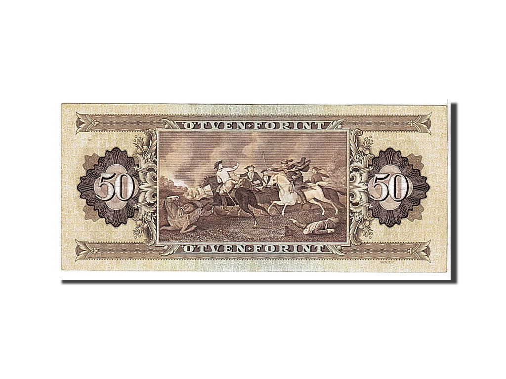 Billet, Hongrie, 50 Forint, 1983, KM:170f, TTB