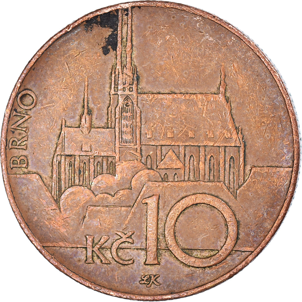 Coin, Czech Republic, 10 Korun, 2003