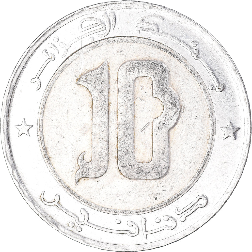 Moeda, Argélia, 10 Dinars, 2002