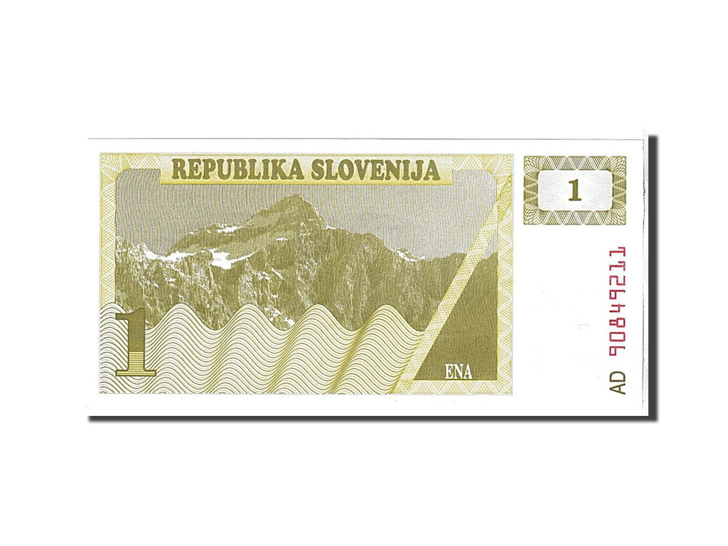 Billet, Slovénie, 1 (Tolar), 1990, NEUF