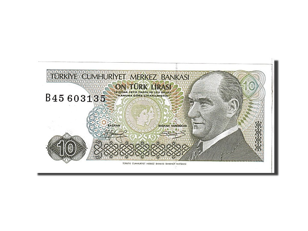 Banknote, Turkey, 10 Lira, 1979, UNC(65-70)
