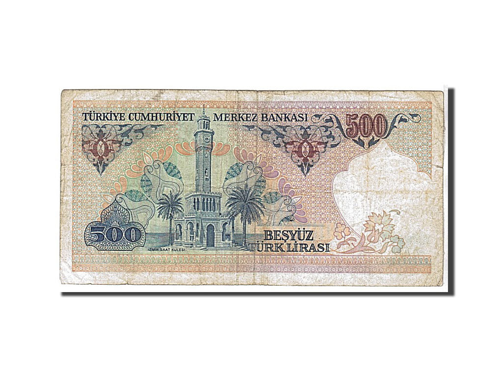 Banknote, Turkey, 500 Lira, 1983, KM:195, VF(20-25)