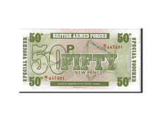 Billet, Grande-Bretagne, 50 New Pence, 1972, NEUF