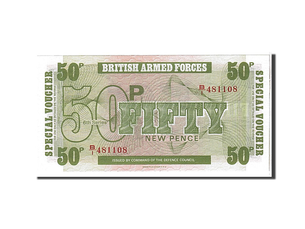 Geldschein, Großbritannien, 50 New Pence, 1972, KM:M49, UNZ