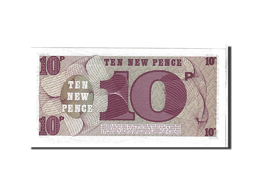 Banknote, Great Britain, 10 New Pence, 1972, KM:M48, UNC(65-70)