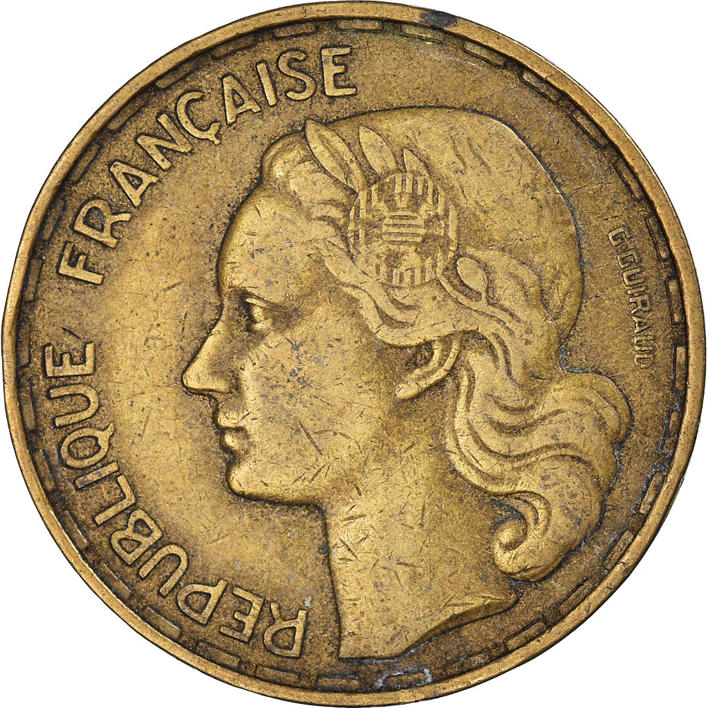 Coin, France, 50 Francs, 1954