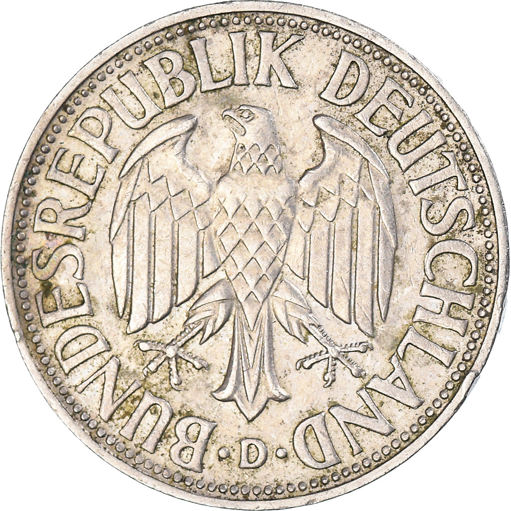 Coin, GERMANY - FEDERAL REPUBLIC, Mark, 1967